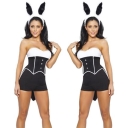 2021 Tuxedo Bunny Girl Costume Bunny Costume Magician Costume Halloween Game Uniform Set