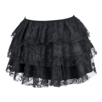 European and American court style ball skirt retro Renaissance lace skirt