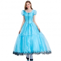 Halloween costumes adult Alice fantasy wonderland princess costume fairy tale princess dress stage costume