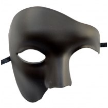 European and American Halloween Carnival One-eyed Half-face Phantom Mask Antique Phantom of the Opera Ball Party Nightclub Mask