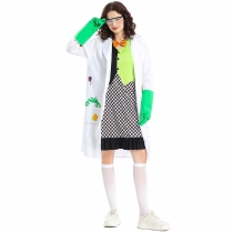 Halloween costumes adult female mad scientist animal research cosplay Frankenstein