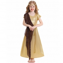 Children's ancient Greek and Roman mythology cosplay goddess role-playing clothing Cleopatra costume