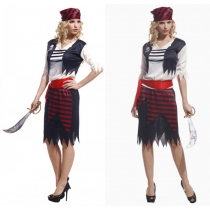 Halloween Cosplay Costumes Adult Stage Performance Costumes Adult Female Pirate Costumes