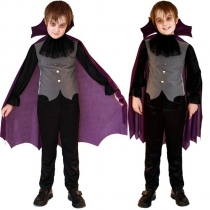 Halloween cosplay costumes children's mask dance costumes vampire cloak performance costumes