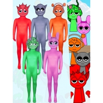 Hot sale Sprunki Incredibox rhythm box cosplay costume game peripheral tights