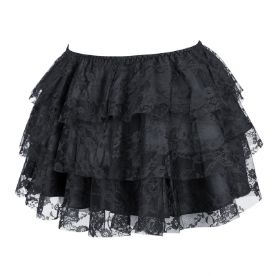 European and American court style ball skirt retro Renaissance lace skirt