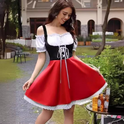 Hot sale women's dress German Munich Oktoberfest costume Bavarian national stage performance costume