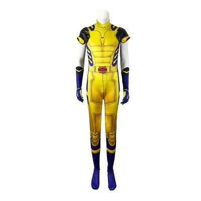 Wolverine cos Deadpool 3 and Wolverine movie full set of COS clothing Wolverine COSPLAY Halloween performance clothing