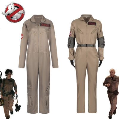 Ghostbusters cosplay costumes party clothes jumpsuit Halloween cosplay stage performance clothes surrounding