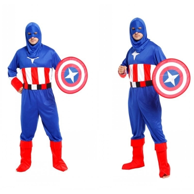 Halloween cosplay costumes adult Captain America League of Legends costume costume shield