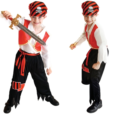 Halloween cosplay costumes children's pirate clothes masquerade performance costumes pirate costumes