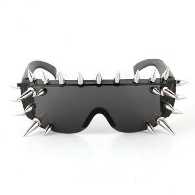 New arrival European and American trendy manufacturing trendy cool personality fashion rivet sunglasses