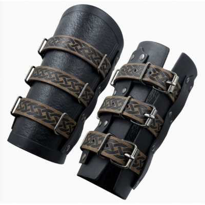 European medieval retro three-band wrist guard knight arm guard COSPLAY props