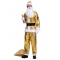 2024 Old Man Golden Christmas Costume Christmas Clothes Adult Men's Performance Party Suit Performance