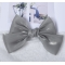 Hand-tied large bow satin headdress hair accessories new wholesale solid color ribbon