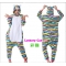 New arrival flannel cartoon animal one-piece pajamas