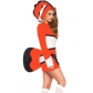 2016 new Europe and the United States Halloween costumes cute orange goldfish party