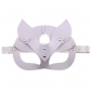 European and American personality PU leather fox mask, party masquerade decoration mask for men and women, eye mask