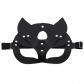 European and American personality PU leather fox mask, party masquerade decoration mask for men and women, eye mask