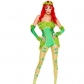 Halloween cosplay green girl sexy queen princess costume masquerade party game uniform