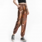 Casual sports street hip-hop party shiny phantom pants hologram laser loose women's pants