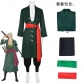 Halloween One Piece Zoro cosplay costume Nami Luffy Zoro two years later straw hat role play cosplay costume