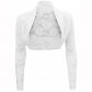 European and American lace small shawl hollow cardigan spring and summer all-match women's clothing sun protection jacket