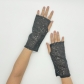 Short sequined fingerless gloves reflective sequined nightclub gloves stage performance gloves