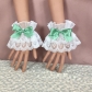 Lolita hand sleeves Lolita lace soft girl hand sleeves Japanese girl sweet hand jewelry wrist decoration multi-color