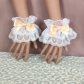 Lolita hand sleeves Lolita lace soft girl hand sleeves Japanese girl sweet hand jewelry wrist decoration multi-color