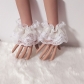 Lolita short lace sleeve gloves three-layer lace sexy accessories Japanese soft girl sleeve wrist decorations