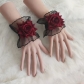 Lolita hand sleeve lace lace wrist flower hand decoration sweet girl hand sleeve flower bracelet dress cuff