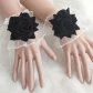 Lolita hand sleeve lace lace wrist flower hand decoration sweet girl hand sleeve flower bracelet dress cuff