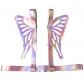 European and American new PU leather angel butterfly wings straps laser colorful reflective restraint body straps