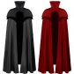 Long stand-up collar buttoned cloak medieval European and American Christmas Halloween stage performance costume