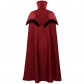 Long stand-up collar buttoned cloak medieval European and American Christmas Halloween stage performance costume