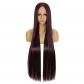 100CM1 meter middle part cosplay wig black pink multi-purpose straight hair anime long style spot