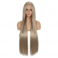 100CM1 meter middle part cosplay wig black pink multi-purpose straight hair anime long style spot