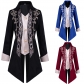 Halloween steam tuxedo medieval jacket gothic victorian frock coat