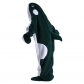 Dolphin sleeping bag adult TV blanket office one-piece pajamas wearable blanket winter warm shark hooded cartoon one-piece