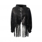 Nightclub DS bar stage costume performance costume sequin jacket fashion adult sequin tassel cardigan short jacket