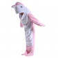 Dolphin sleeping bag adult TV blanket office one-piece pajamas wearable blanket winter warm shark hooded cartoon one-piece