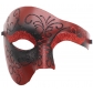 European and American Halloween Carnival One-eyed Half-face Phantom Mask Antique Phantom of the Opera Ball Party Nightclub Mask