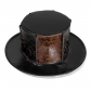 New Halloween European and American punk color matching old neutral magic hat gentleman retro hat female props