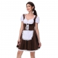 New German Munich Oktoberfest Maid Costume Beer Costume Dress Stage Performance