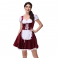 New German Munich Oktoberfest Maid Costume Beer Costume Dress Stage Performance