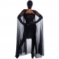 S-XL Vampire Masked Witch Costume Long Dress Cape 2024 New Halloween Costume Masquerade Costume