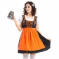 Halloween costumes four-color German Munich Oktoberfest costumes parent-child skirt suit