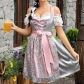 2024 New German Munich Oktoberfest Costume Adult Women's Beer Clothes Dress