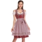 2024 New German Munich Oktoberfest Costume Adult Women's Beer Clothes Dress